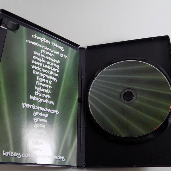 Fire Spinning Fan Instructional DVD Video Tutorial Lot of 2 Festival Backyard - Picture 7 of 9